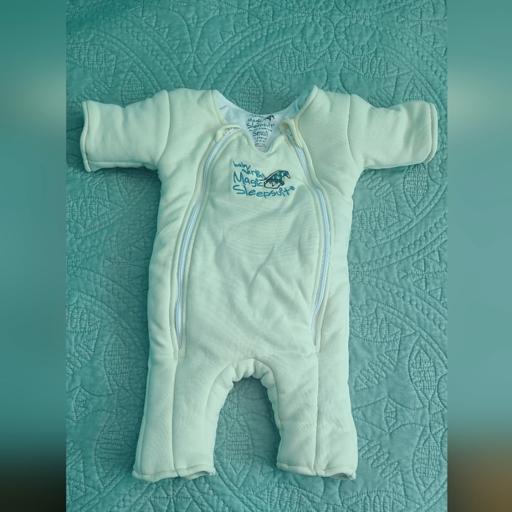Magic Merlin Sleepsuit, 3-6m, yellow